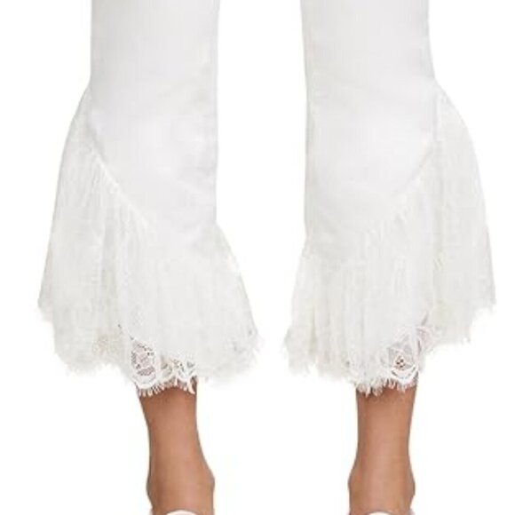 PAIGE Women's Hoxton High Rise Straight Leg Ankle Jean size 27 bridal - Picture 2 of 10